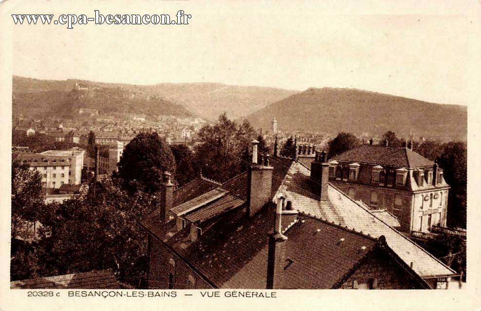 20328 c BESANÇON-LES-BAINS - VUE GÉNÉRALE